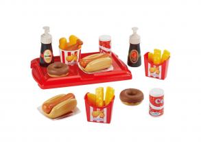 Ecoiffier 100% Chef hot dog készlet - 25 darabos