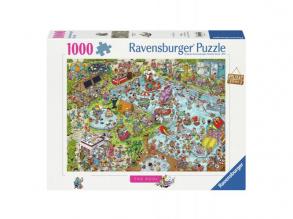 Nyaralóhelyek puzzle 3: A medence, 1000 darabos