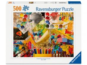 Puzzle 500 db - Art studio