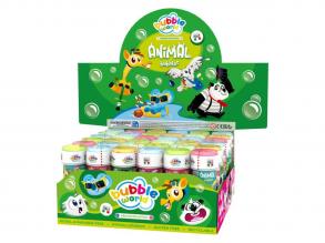 Állatos Buborékfújó készlet  36 x 60 ml.