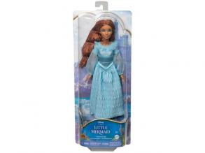 Disney A kis hableány: Ariel baba kék ruhában 30cm - Mattel