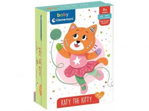 Katy a plüss cica - Clementoni baby