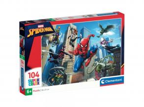 Pókember Super Color puzzle 104 db-os - Clementoni