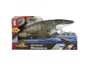 Jurassic World: Újjászületés  Bite 'N Blast Mosasaurus figura - Mattel