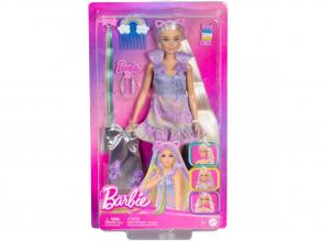 Barbie baba cicás ruhában divatos tincsek játékszett - Mattel