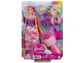 Barbie: Dreamtopia hajvarázs baba kiegészítőkkel - Matte