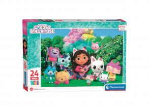 Clementoni Maxi Puzzle - Gabby babaháza, 24.db