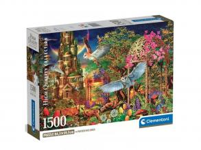 Erdei fantáziakert 1500 db-os HQC kompakt puzzle - Clementoni