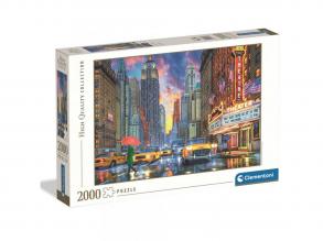 Esős Manhattan 2000 db-os HQC puzzle - Clementoni