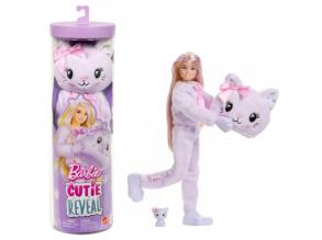 Barbie: Cutie Reveal meglepetés baba - Cica - Mattel