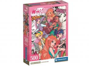 Winx club tündérei 500db-os puzzle - Clementoni