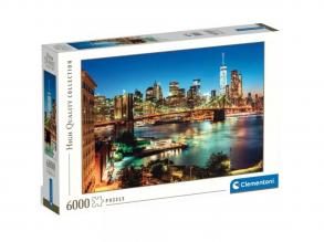 Brooklyn híd fényei HQC puzzle 6000db-os - Clementoni
