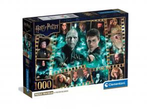 Harry Potter - A varázsvilág sorsa 1000 db-os puzzle poszterrel - Clementoni