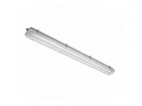 Armatúra , 2*150cm , 2x24 Watt T8 LED fénycsővel , természetes fehér , IP65 , biztonsági világítás funkcióval