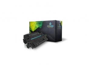 Iconink HP CE255A Canon CRG-524 utángyártott 6000 oldal fekete toner