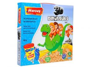 Kinetic Sand: Heros homokgyurma szett kiegészítőkkel 500g-os - többféle