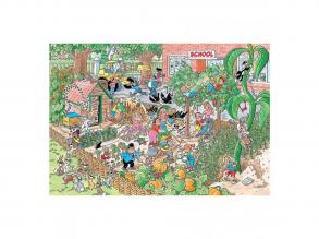 Jan van Haasteren Junior puzzle  Az iskolai kert, 360 db.