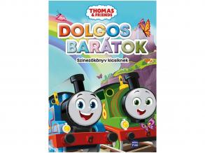 Móra: Thomas & Friends - Dolgos barátok Színezőkönyv kicsiknek