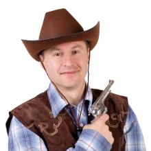 Barna cowboy kalap