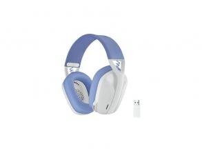 Logitech G435 Lightspeed Wireless fehér gamer headset