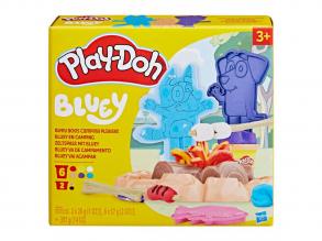 Play-Doh Bluey kempingszett  6 gyurmával