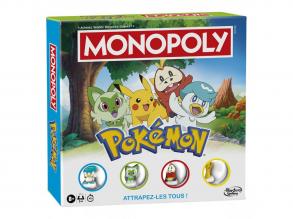 Monopoly Pokémon - társasjáték, francia nyelvű