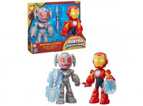 Marvel: Iron Man Awesome Friends - Vasember és Ultron Clash figura szett 23 cm  Hasbro
