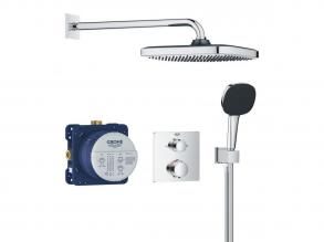 Grohe Precision Thermostat króm Rejtett zuhanyrendszer Vitalio Comfort 250