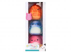 Squishmallows plüssállat szett  Micromallows Auggie, Weaver, Zinx  3 db.