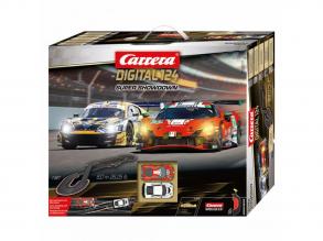 Carrera digitális versenypálya 1:24 méretarányban, 2 versenyautóval