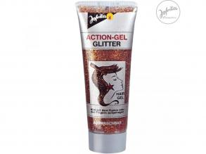 Glitter csillámos tubusos hajzselé arany színben
