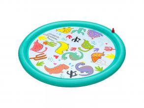 Bestway: Vízpermetes pancsoló medence dinós 122cm