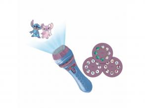 Disney Stitch projektoros zseblámpa, 24 lemezes