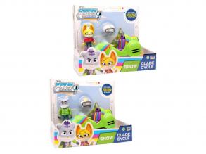 Kit & Sam nyomozók detektívkészlet és motor, hójáró, többféle szett, 1 db