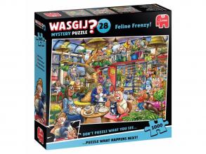 Wasgij puzzle: Rejtélyes macska-egér játék 1000 darabos