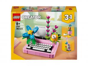 LEGOŽ Creator: Írógép virágokkal (31169)