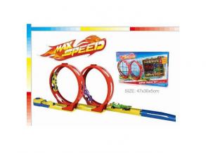 Max Speed versenypálya dupla hurokkal
