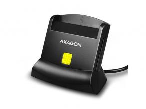 Axagon CRE-SM2 USB 2.0 Smart / ID / SD / MicroSD / SIM kártyaolvasó