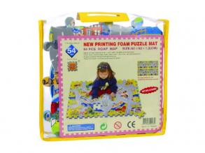 Puzzle táskában állatos 54db-os