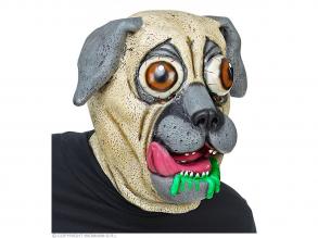 Bulldog kutya maszk óriás szemekkel