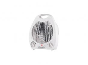 Hausberg HB-8501AB 2000W fehér elektromos hősugárzó ventillátorral