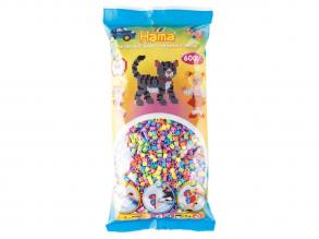 Hama Vasalható gyöngyök Pasztell mix, 6000 db.