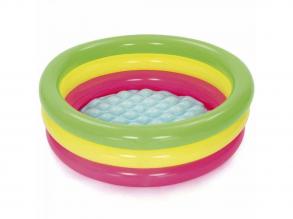 Bestway: Swim Squad háromgyurus bébi pancsoló medence ? 70 x 24 cm