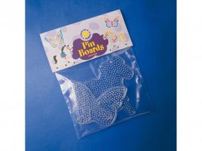 forma, nagy méret, 2 db, átlátszó, ló-pillangó - playbox