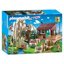 Playmobil Action 9126 Hegymászó hegyi kunyhóval
