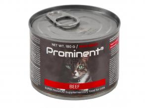 PROMINENT cat Beef, konzerv macskáknak, marhahúsból, 180 g
