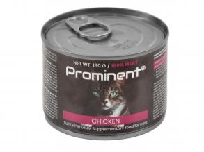 PROMINENT cat Chicken, konzerv macskáknak, csirkehúsból, 180 g