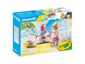 Playmobil színes divatos ruha - 71374
