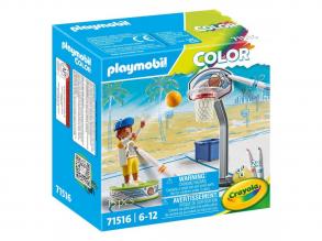 Playmobil Festő korcsolyázók kosárlabdával - 71516