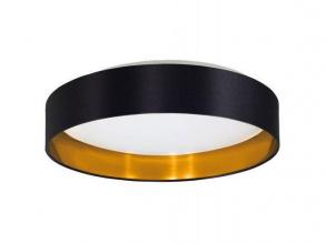 Eglo 99539 LED mennyezeti lámpa 24W 38cm fekete/arany Maserlo2